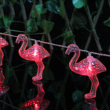 10-LED Flamingo Light, battery operated