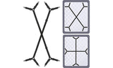 Adjustable Crisscross Bed Sheet Holder Straps for Secure Fit