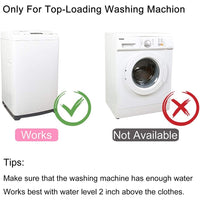 10pcs Reusable Washing Machine Floating Filter Net Pouches Lint Catcher Mesh Bags