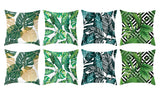 8pcs Leaves Printed Pillowcase