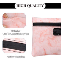17 x 24.5cm Colorful Smell Proof Bag Pouch Case Container with Lock Pink