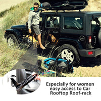 Car Doorstep Vehicle Folding Ladder Foot Pegs