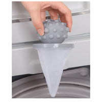 10pcs Reusable Washing Machine Floating Filter Net Pouches Lint Catcher Mesh Bags
