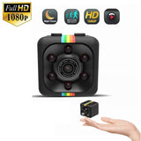 SQ11 1080P Hidden Mini Spy Security Camera Black