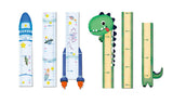 Erasable Height Stickers with Erasable Pen Blue and Green