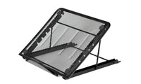 Ventilated Adjustable Laptop Computer Holder Black