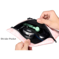 17 x 24.5cm Colorful Smell Proof Bag Pouch Case Container with Lock Pink