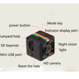 SQ11 1080P Hidden Mini Spy Security Camera Black