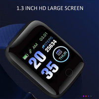 116plus 12 In 1 Waterproof Smart Watch Sports Fitness Tracker with Heart Rate Monitor for Men and Women