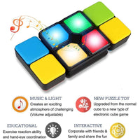 Kids Musical Block Matching Color Toy Magic Puzzle Cube