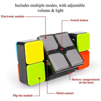 Kids Musical Block Matching Color Toy Magic Puzzle Cube