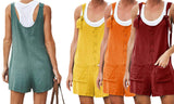 Tie Strap Slant Pocket Jumpsuit
