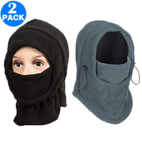 2 X Unisex Winter Windproof Hats