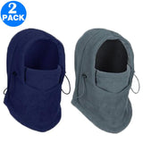 2 X Unisex Winter Windproof Hats