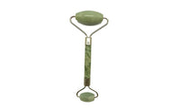 100% Natural Jade Facial Roller Double Neck Massager